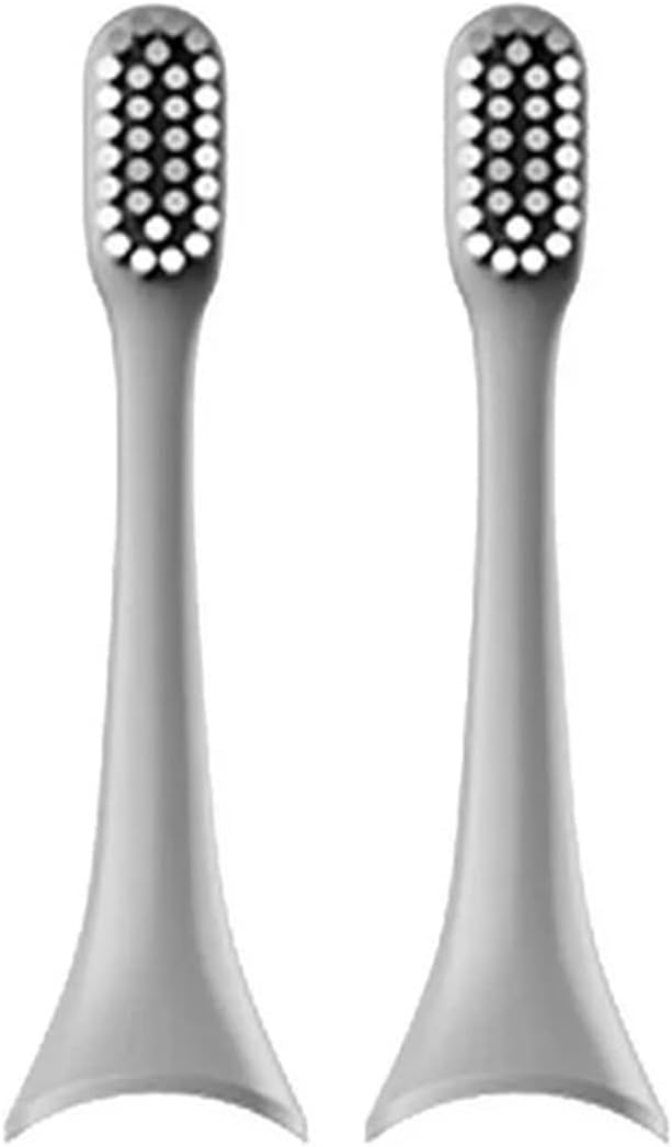 Compatible for ENCHEN Aurora t+ - Adult Replacement Toothbrush Head Accessory Nozzle(2PCS Gray)