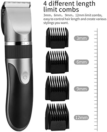 Hair Clippers for Men Professional Hair Clipper Ceramic Blade Men's Barber Haircut Rechargeable Nose Ear Beard Eyebrow Trimmer Electric Shaver