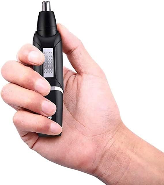Nose Hair Trimmer and Ear Hair Trimmer Men's Wet/Dry Simple Operation Easy to use Unisex Easy to Clean and Maintain