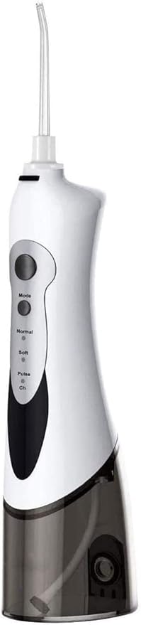 WEedsy Water Flosser Cordless Portable Dental Oral Irrigator for Teeth 3 Modes and 4 Jet Tips IPX7 Waterproof USB Charged 4 Hrs for 30-Days Use Home Travel Braces Bridges Care