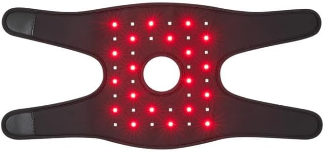 Infrared Light Therapy Belt with Partition Control 630nm 850nm red Light Therapy Wrap to Decrease Inflammation Wearable red Light Therapy Device to Improve Joint Inflammation for Body (Black)