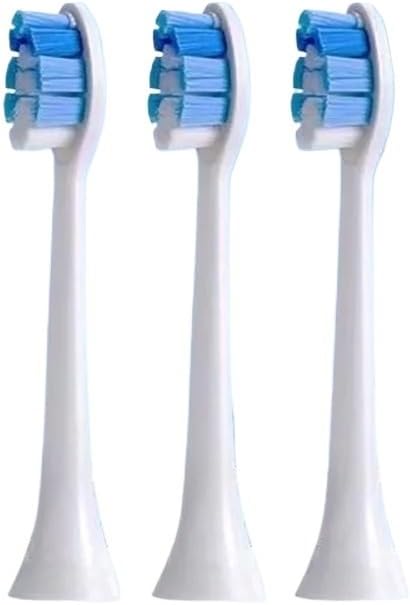 Compatibility for Toothbrush Head SN903/SN901/905/601/SN801/SN810/SN201/SNK01/ST802/ST903 Bristles Soft Brush Heads(4PCS Black)