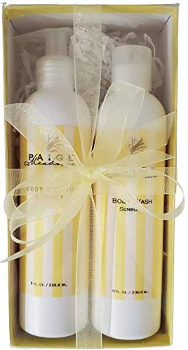 Paige Meadows 8 oz Sunburst Body Cream &amp Body Wash Gift Box