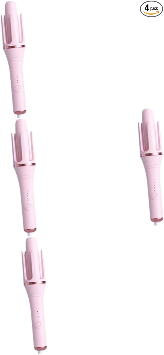 Gatuida 4pcs Automatic Hair Curling Temperature Styling Tool Handheld Curler for and Waves for Home Use and Travel
