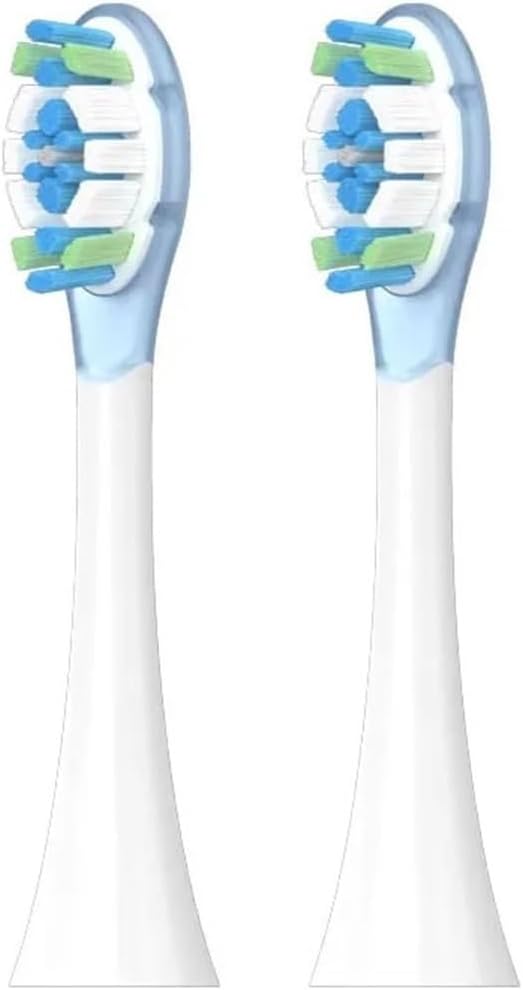 8pcs Replacement Tooth Brush HeadsCompatible for MES610/MES609 Toothbrush Bristle Nozzles