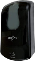 Zogics Touch-Free Automatic Dispenser for Gel Hand Sanitizer and Liquid Soap Wall-Mounted (Black)