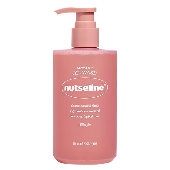 Aroma Nut Slim Fit Oil Wash-Korean Skin Care for Body Contouring Cellulite Reduction and Moisturizing Dry Skin contains a blend of 11 essential aroma oils(315ml / 10.6 fl oz.)