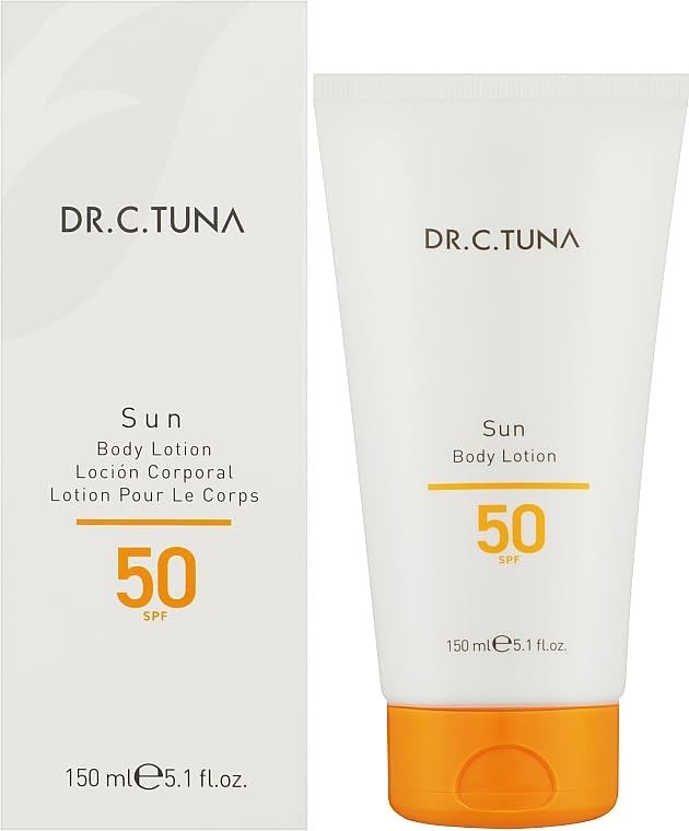 Farmasi Sunscreen Body Lotion SPF 50 150 ml / 5 fl Oz – High‑Protection Broad Spectrum Sun Lotion with Natural Extracts – Lightweight Hydrating Non‑Greasy Formula – Daily Sun Care for All Skin Types