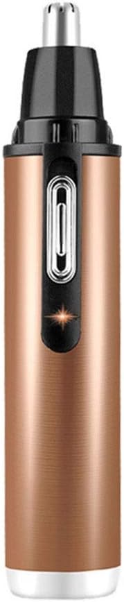 Professional Nose Ear Hair Trimmer for Men Women Electric Nostril Nasal Hair Clippers Trimmers Waterproof Mute Motor Wet/Dry Professional Painless Eyebrow and Facial Hair Trimmer Chargeable