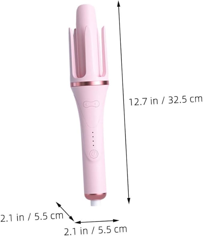 PartyKindom Automatic Hair Curler Curling Wand Electric Wire for Wet Dry Temperature Control Us Plug