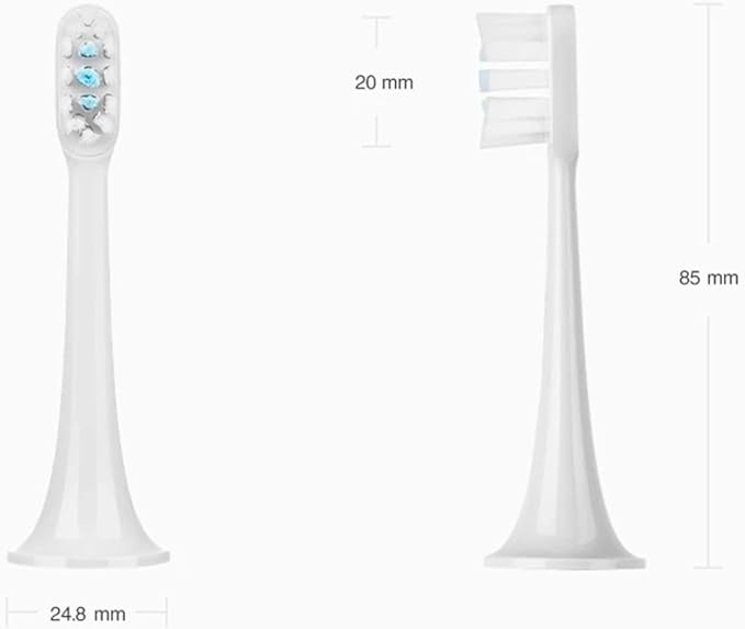 3pcs/6pcsCompatible for T300 T500 Sonic Toothbrush Heads Teethbrush Replacement Oral Hygiene(6pcs Universal Type)