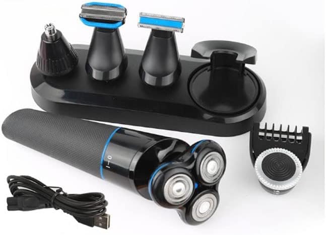 Electric Razor for Men Electric Face Shavers Rechargeable Shaving Men's Razors IPX5 Waterproof Wet Dry Rotary Shavers Beard Nose Mustache Trimmer