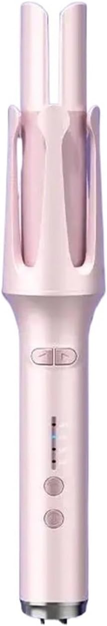 Professional 32mm Fully Automatic Rotating Ceramic Curling Iron - Effortless Curls for All Hair Types(Rose Gold)