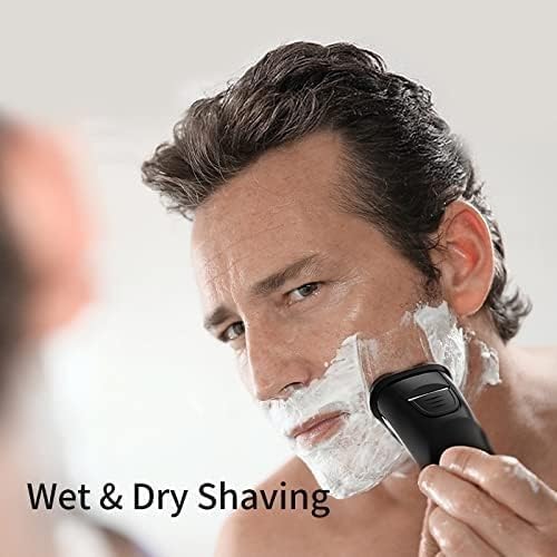 Electric Razor for Men's Electric Shaver Rechargeable Triple Blade Razor Razor Men's Shaving Machine IXP7 Waterproof Beard Trimmer Washable