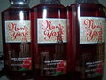 Lot of 3 Bath &amp Body Works New York Big Apple &amp Caramel Shea &amp Vitamin E Shower Gel 10 fl oz each (New York Big Apple &amp Caramel)