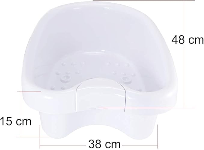 iMeshbean® Upgraded Ion Ionic Detox Foot Bath Aqua Cleanse SPA Machine with Tub &amp 110 pcs Tub Liners