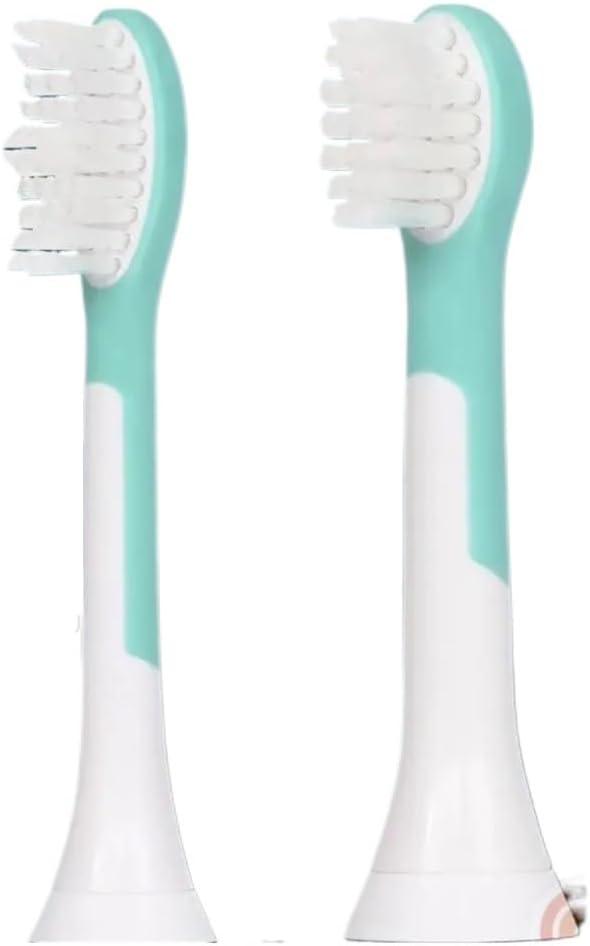 Kids Replacement Electric Toothbrush Heads Compatible For Philipss Kids HX6042 HX6032 HX6311 HX6312 HX6322 HX6321 HX6320 HX6340HX6352(8PCS mini heads)