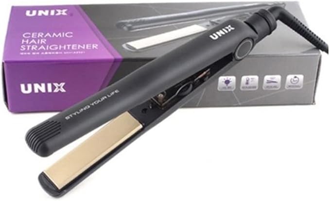 Unix Hair Ceramic Coating Straightener UCI-A2521 Styler Volume 220v