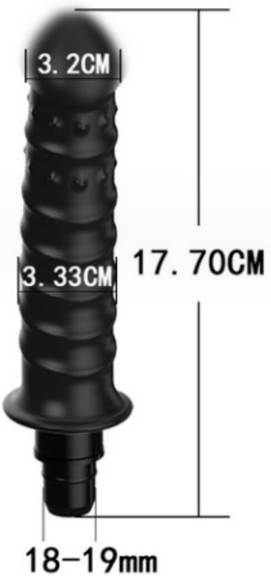 NUHUi Massage Gun Attachments Back Massage (18-19mm)