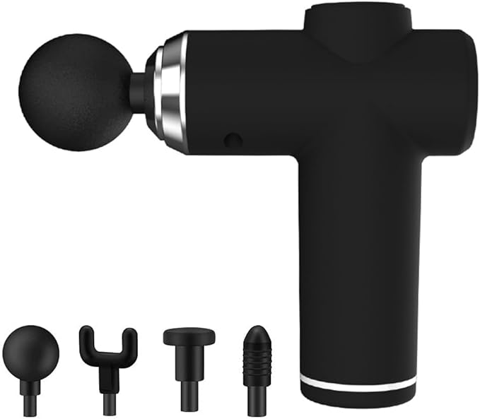 DADA Massage Gun Deep Tissue Upgrade Deep Tissue Back Massager Super Quiet Electric Massager for Treatment Relax Portable Percussion Muscle Massager Gun LED Touch Display