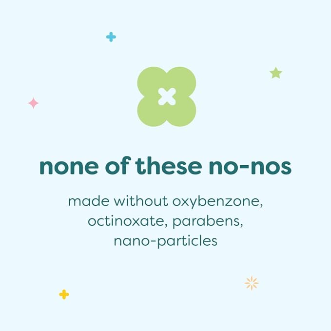 Babyganics SPF 50 Mineral Sunscreen Lotion Sheer Blend UVA UVB Protection Octinoxate &amp Oxybenzone Free Water Resistant Fragrance Free 8 oz