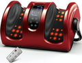 Foot Massager with Heat &amp Remote 5-in-1 Reflexology System US Warehouse
