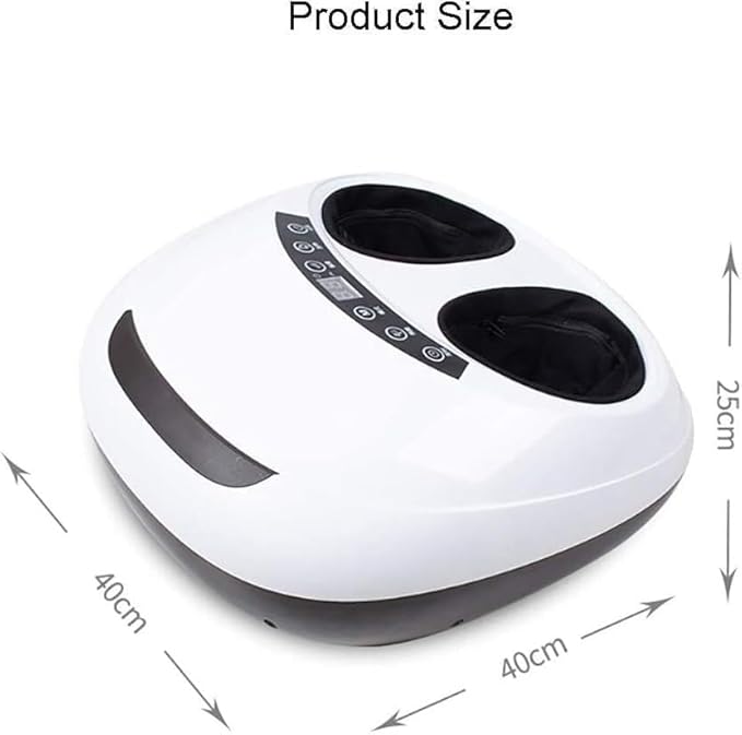 Womens Gifts for ChristmasFoot Massager Foot Massager with Heat Shiatsu Foot Massager Machine Full-Cover Air Compression Deep Kneading Foot Massager for Plantar Fasciitis.