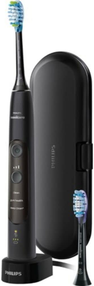 Philips Sonicare HX9610/17 ExpertClean 7300 Electric Toothbrush with BrushSync Technology and Smartimer &amp BrushPacer - (Black)