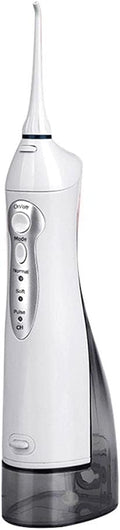 Water Flosser Cordless Teeth Cleaner 3 Modes Water Dental Flosser USB Rechargable Portable Oral Irrigator for Travel Braces &amp Bridges Care (White)