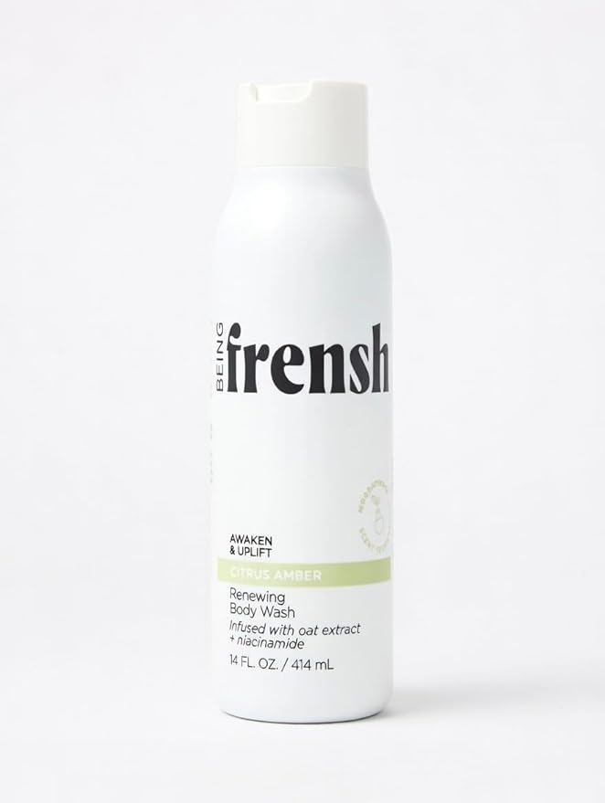 FRENSHE Being Citrus Amber Renewing Body Wash Infused with Oat Extract and Niacinamide 14 FL. OZ.