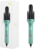 360 Two Way Rotating Professional Hair Curling Iron Curler - Heatless Hair Curler | Curling Wand | Look Extremely VIP 360 Airflow Styler Curling Iron (Blue)