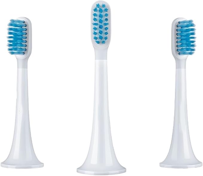 3pcs/6pcsCompatible for T300 T500 Sonic Toothbrush Heads Teethbrush Replacement Oral Hygiene(3pcs Sensitive Type)