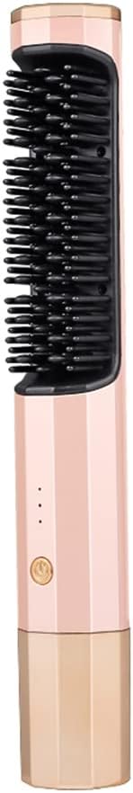 2in1 Hot Comb Straightener Electric Hair Straightener Hair Curler Hair Flat Irons (Color : Black-JoJo's Bizarre Adventure1 Size : 1)