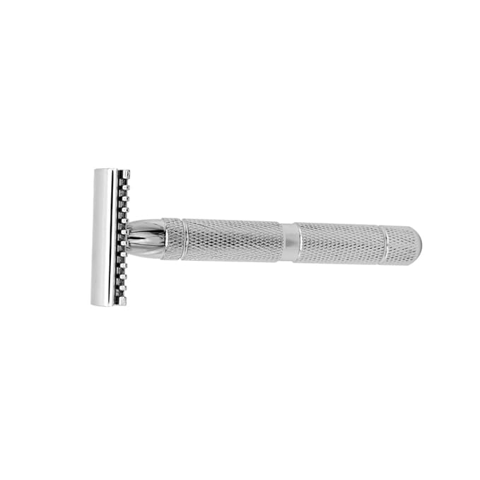 FRCOLOR 3pcs Safety Razor Double Blade Men Shaving Tool Stainless Steel Smooth Shave