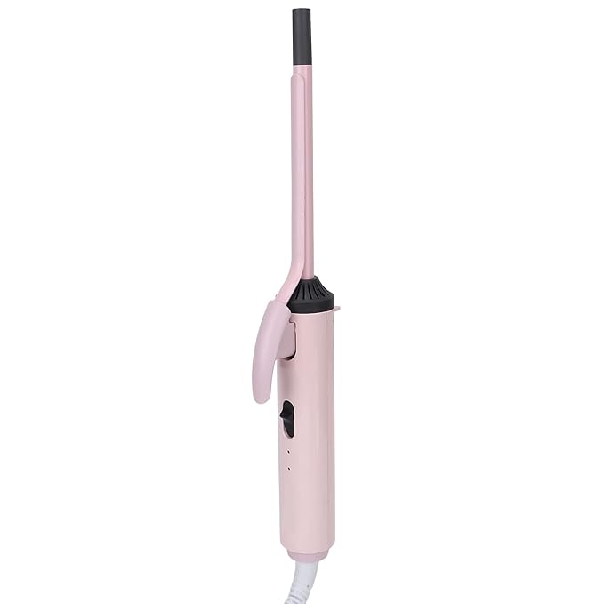 Hair Curler Fine Root 9mm Curling Iron Constant Temperature Curling Wand Iron Conditioning 360° Rotation Hair Waver for Tight Long Lasting Curler Wands for Long Short Hair(US)