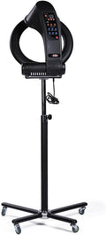 Orbiting Infrared Hair Dryer-Hair Steamer Climazone Hair Heater Dyeing Perming Machine 3 Functions + 6 Modes Standing 360° Rotating for Color Processor Salon SPA Home Hair Care