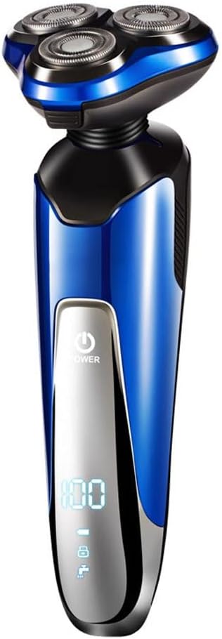 Electric Razor for Men Electric Face Shavers Rechargeable Shaving Men's Razors 4 in 1 Rotary Shavers Beard Nose Trimmer USB Charging
