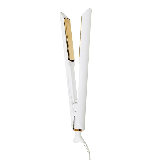 Kristin Ess Hair 3-in-One Titanium Flat Iron Hair Straightener Curler and Waver &amp Style Assist Blow Dry Mist Heat Protectant Spray for Hair