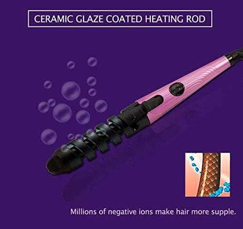 Magic Hair Curler Anti-Scald Roller Spiral Style Crimping Iron Salon Curling Wand Professional Women Hair Styling Tool