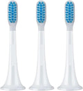 Compatible for 3pcs T300 T500 Sonic Toothbrush Heads Teethbrush Replacement Oral Hygiene Mi Brush Head(Blue 3PCS)