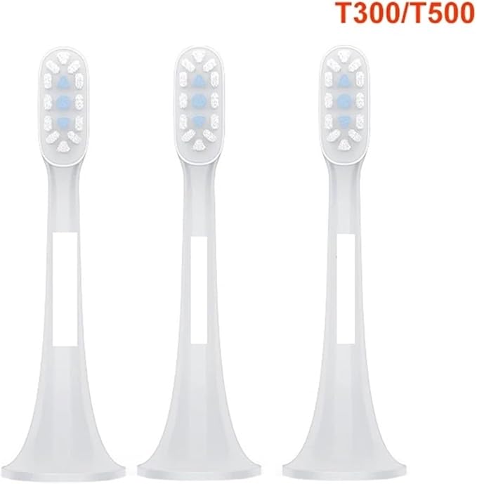 3pcs/6pcsCompatible for T300 T500 Sonic Toothbrush Heads Teethbrush Replacement Oral Hygiene(3pcs Universal Type)
