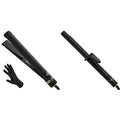 Hot Tools Black Gold Evolve Ionic Flat Iron and Curling Iron | Long-Lasting Curls Defined Waves (1 in)