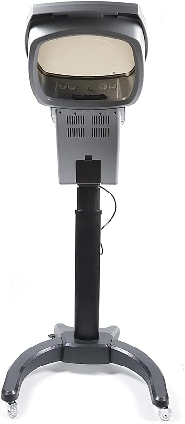 Standing Hair SteamerSpa Hair Care Hair Dye Ultrasonic Ozone Hair Steamer Oil Treatment Machine (Black)