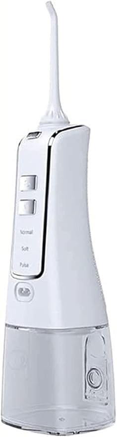 JYYBN Tooth Cleaner Water FlosserUSB Rechargeable 3 Modes Water Flossers for TeethWater Dental Flosser Cordless with Smart TimerRemoves Tartar StainTeeth Cleaning Tool (Color : White)