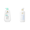 Dove Body Wash Sensitive Skin Hypoallergenic 30.6oz Fragrance Free Body Wash Ultra Sensitive 18.5oz Bundle