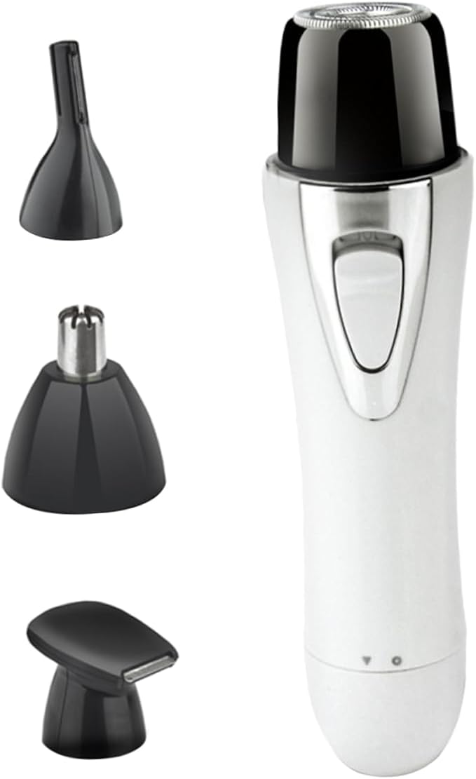 3pcs Men Rechargable Nose Hair Trimmer Electric Face Shaver Fashion Nose Hair Cutter Safe for Genders