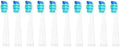 Toothbrush Heads Replaceable Brush Compatible for SG-507B/908/909/917/610/659/719/910/575/551/548(10pcs White)
