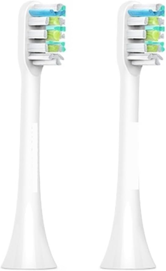 Compatible for SOOCAS Electric Toothbrush Heads Replacement X1 X3 X3U X5 Teeth Brush(White 2 pcs)