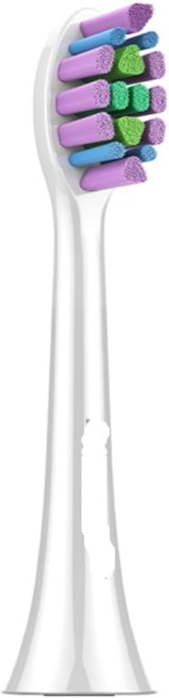 NB-1 Replacement Toothbrush Heads Soft Sristle Brush Head for Sonic Teethbrush(White Standard 8)
