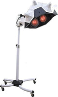 Hair Dryer Salon Color Processor Accelerator Infrared Heating Rolling Base with Wheels for Barber Beauty Spa